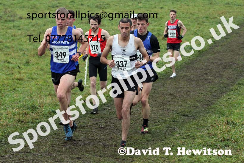 Senior men, 2021 North Eastern Cross Country Championships, Sedgefield. Photo: David T. Hewitson/Sports for All Pics